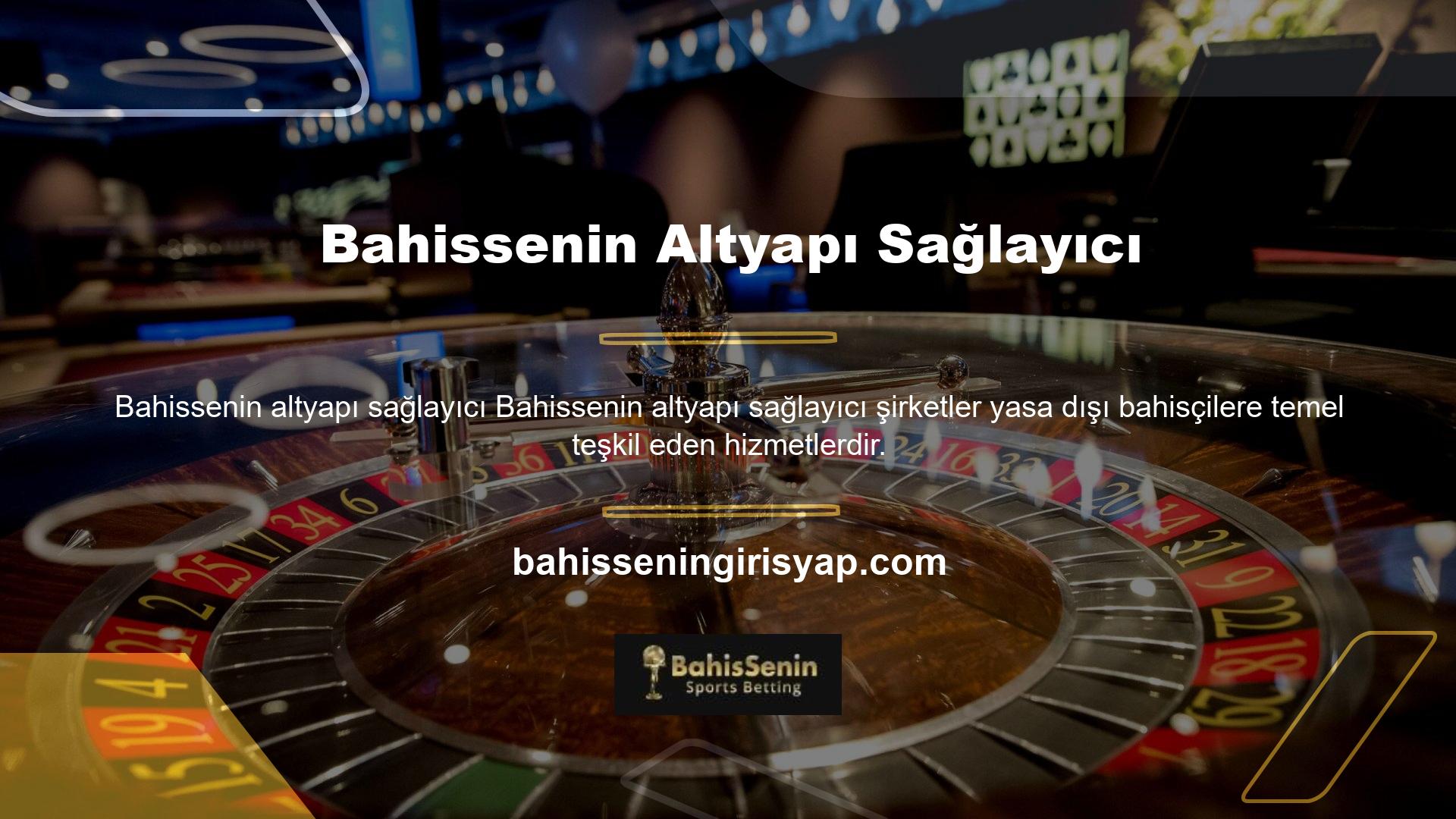 Yasadışı bahis şirketi, işbirliği emirlerini uygulamaya koyan bir grup altyapı sağlayıcı şirketle işbirliği yaparak her alanda başarı elde etti
